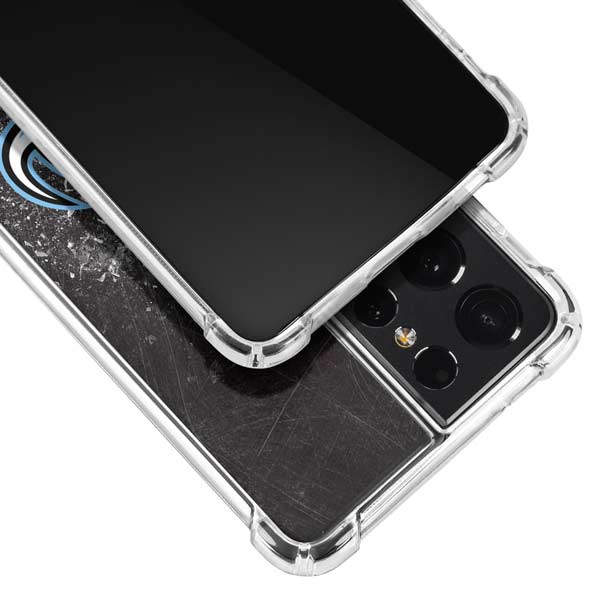 NHL Utah Mammoth Ice Frost Galaxy S21 Ultra 5G Clear Case