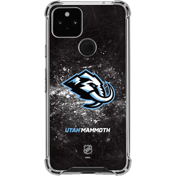 NHL Utah Mammoth Ice Frost Google Pixel 4a 5G Clear Case