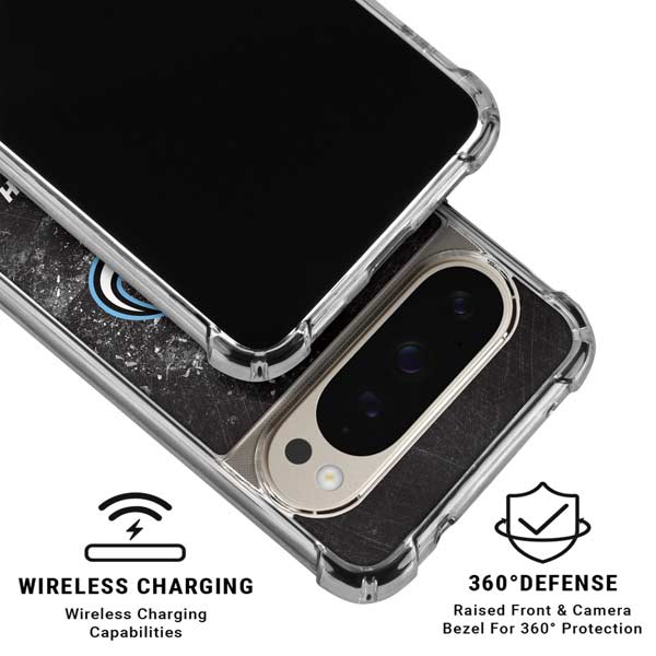NHL Utah Mammoth Ice Frost Google Pixel 9 Pro XL Clear Case
