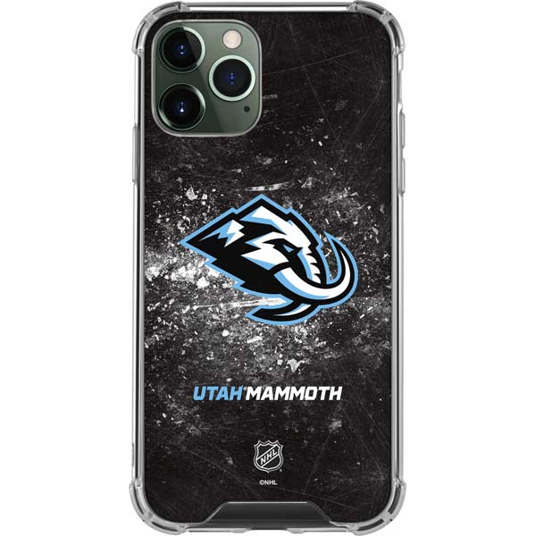 NHL Utah Mammoth Ice Frost iPhone 12 Pro Clear Case