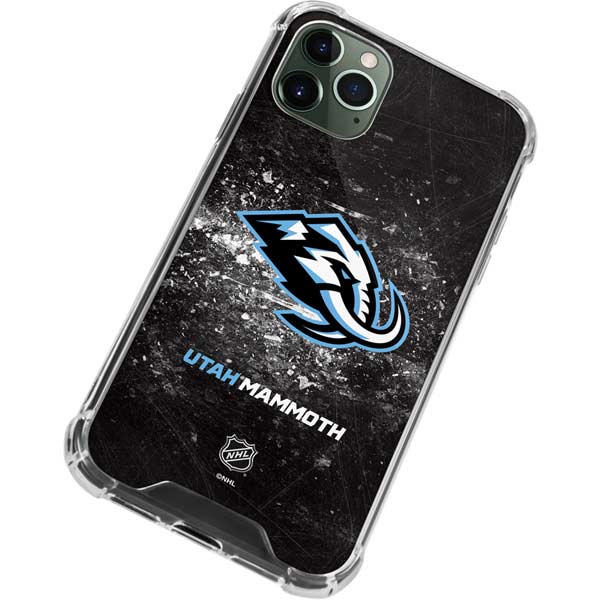 NHL Utah Mammoth Ice Frost iPhone 12 Pro Clear Case