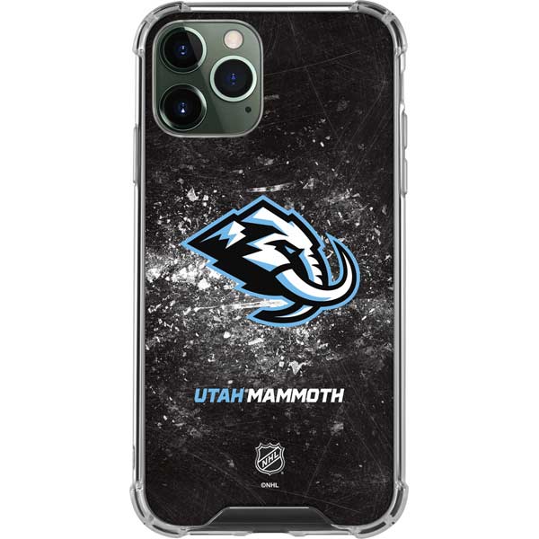 NHL Utah Mammoth Ice Frost iPhone 12 Pro Max Clear Case