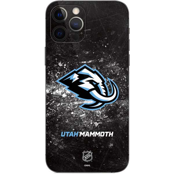 NHL Utah Mammoth Ice Frost iPhone 12 Pro Skin