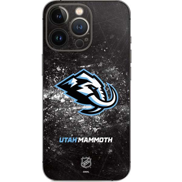 NHL Utah Mammoth Ice Frost iPhone 13 Pro Skin