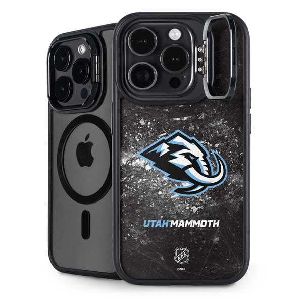 NHL Utah Mammoth Ice Frost iPhone 14 Pro Kickstand Case