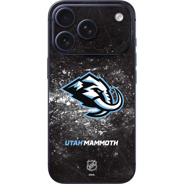 NHL Utah Mammoth Ice Frost iPhone 17 Pro Skin