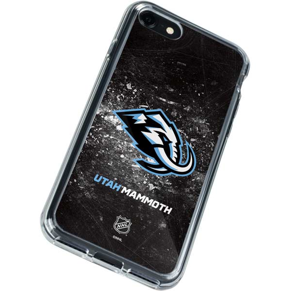 NHL Utah Mammoth Ice Frost iPhone SE (2nd & 3rd Gen) Clear Case