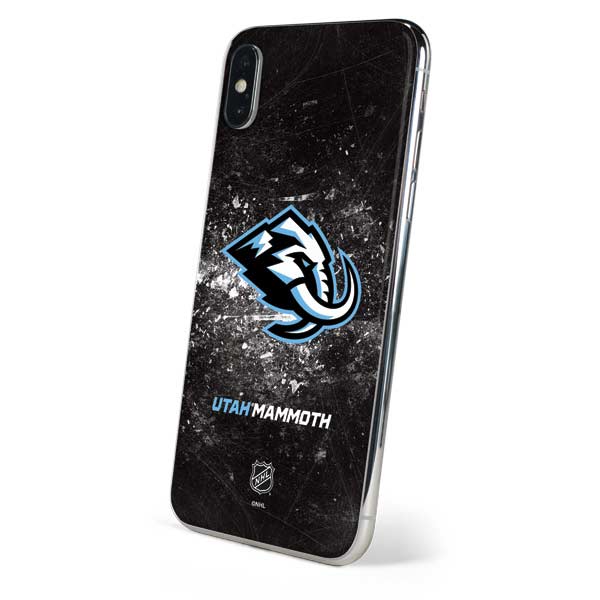 NHL Utah Mammoth Ice Frost iPhone X Skin