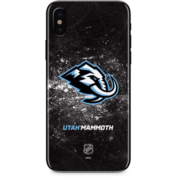 NHL Utah Mammoth Ice Frost iPhone XS Max Skin