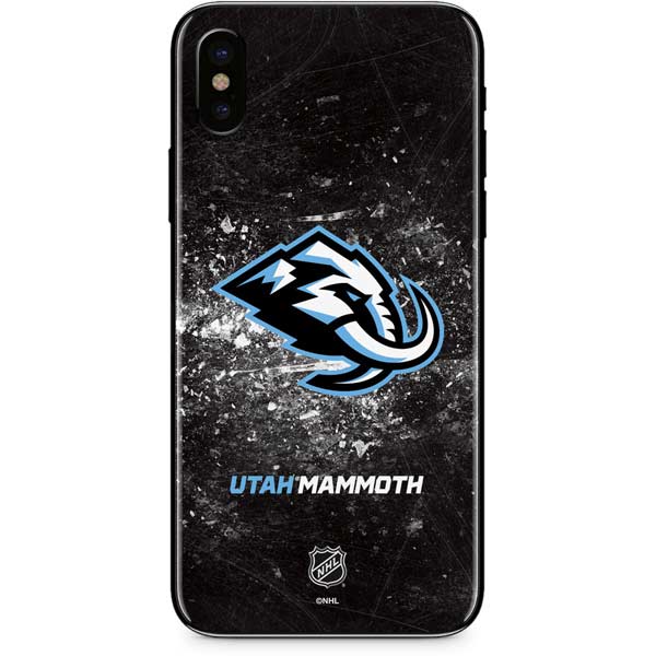 NHL Utah Mammoth Ice Frost iPhone XS Skin