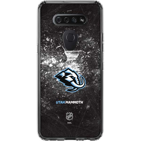 NHL Utah Mammoth Ice Frost LG K51/Q51 Clear Case