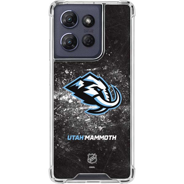 NHL Utah Mammoth Ice Frost Moto G Power 5G (2025) Clear Case