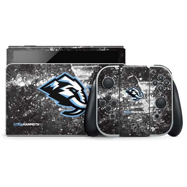 NHL Utah Mammoth Ice Frost Nintendo Switch OLED (2021) Skin