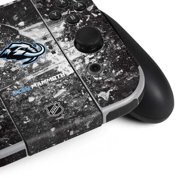 NHL Utah Mammoth Ice Frost Nintendo Switch OLED (2021) Skin
