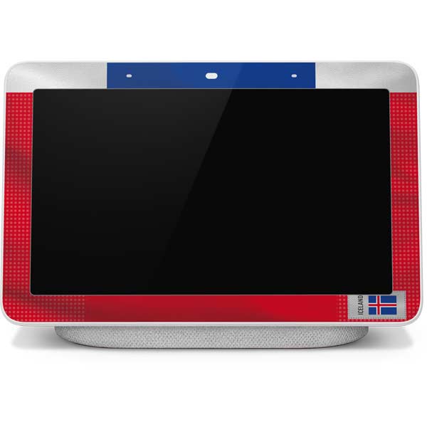 Iceland Soccer Flag Google Home Hub Skin