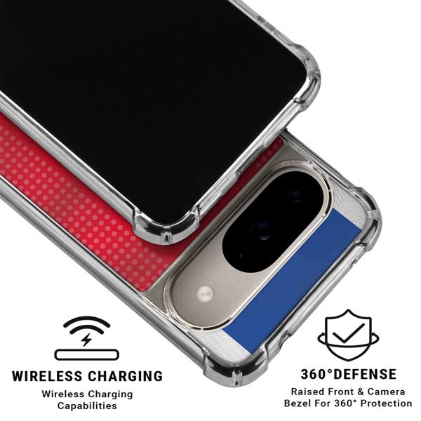 Iceland Soccer Flag Google Pixel 10 Clear Case
