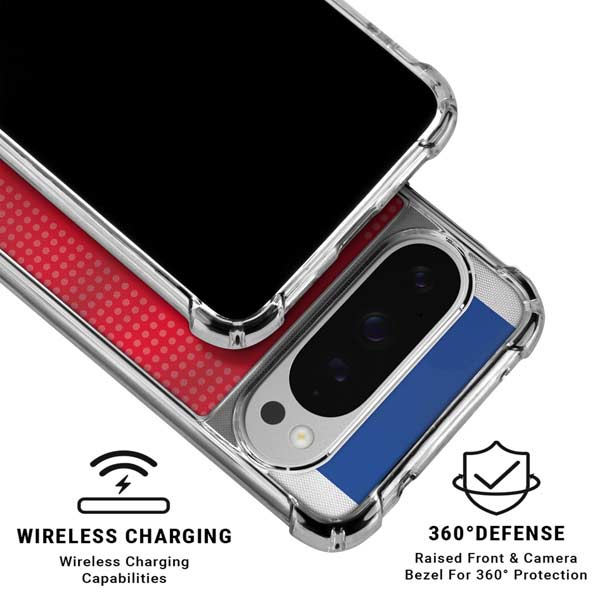 Iceland Soccer Flag Google Pixel 10 Pro Clear Case