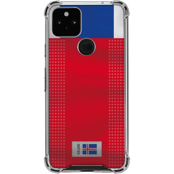 Iceland Soccer Flag Pixel Cases