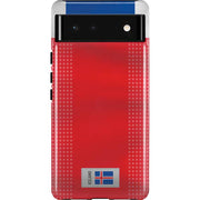 Iceland Soccer Flag Pixel Cases