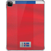 Iceland Soccer Flag iPad Pro 11in (2024) Clear Case