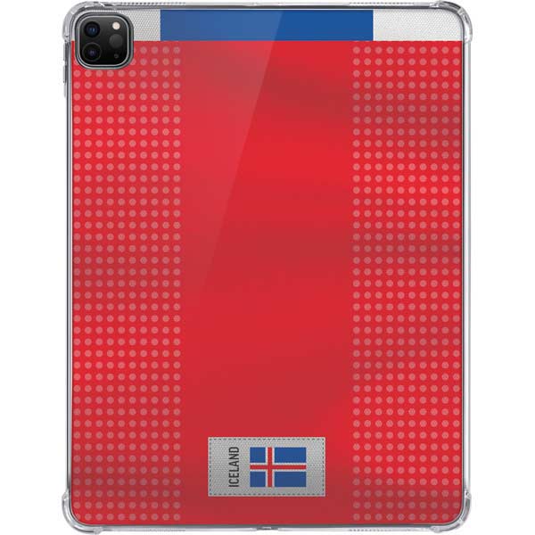 Iceland Soccer Flag iPad Pro 11in (2024) Clear Case