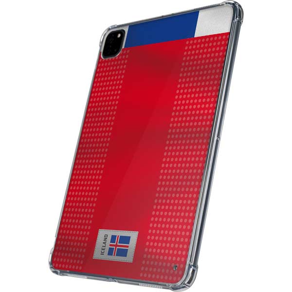 Iceland Soccer Flag iPad Pro 11in (2024) Clear Case