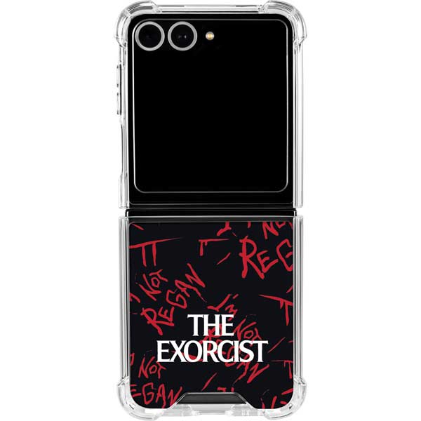 Warner Bros The Exorcist Im Not Regan Galaxy Z Flip7 Clear Case
