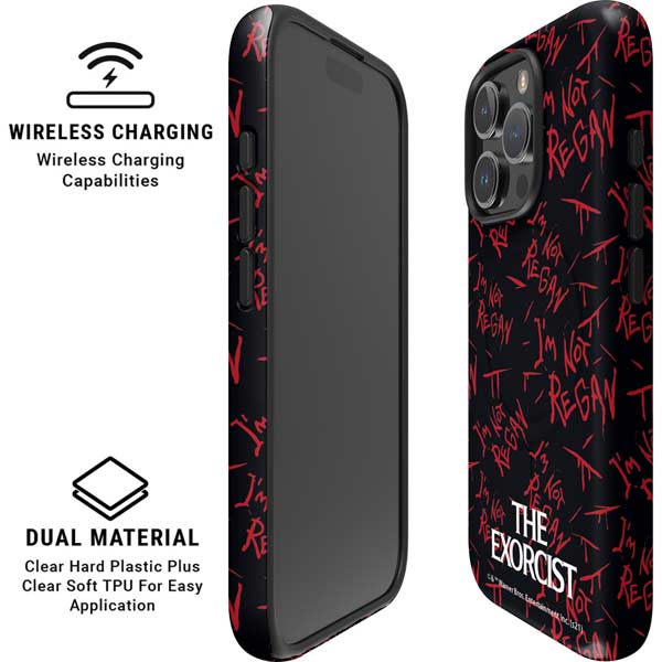 Warner Bros The Exorcist Im Not Regan iPhone 16 Pro Magsafe Impact Case