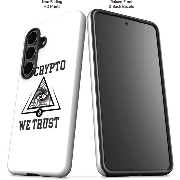 In Crypto We Trust Galaxy S26 Impact Case