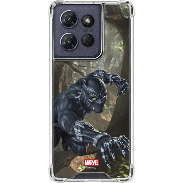 Marvel Black Panther In the Jungle Moto G 5G (2025) Clear Case