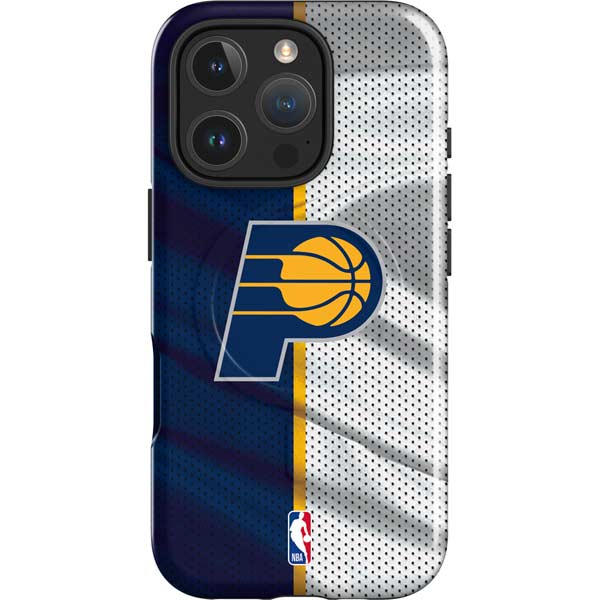NBA Indiana Pacers Away Jersey iPhone 16 Pro Magsafe Impact Case