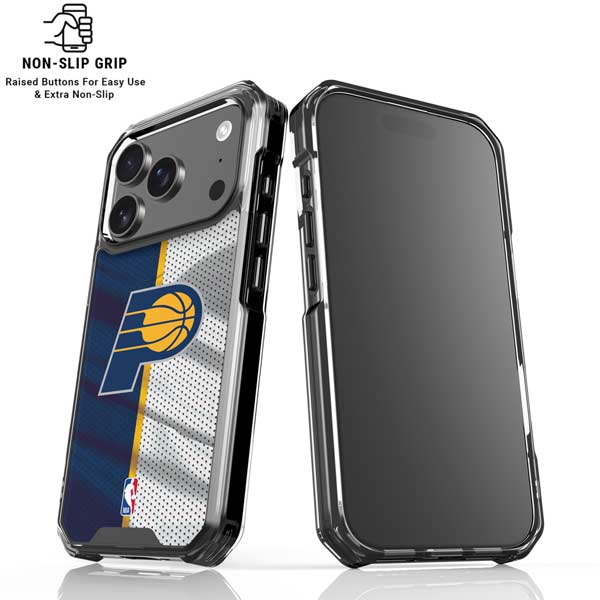 NBA Indiana Pacers Away Jersey iPhone 17 Pro Clear Case