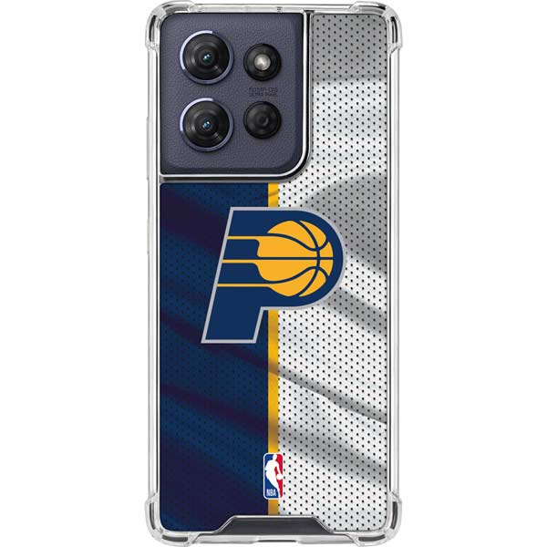 NBA Indiana Pacers Away Jersey Moto G 5G (2025) Clear Case