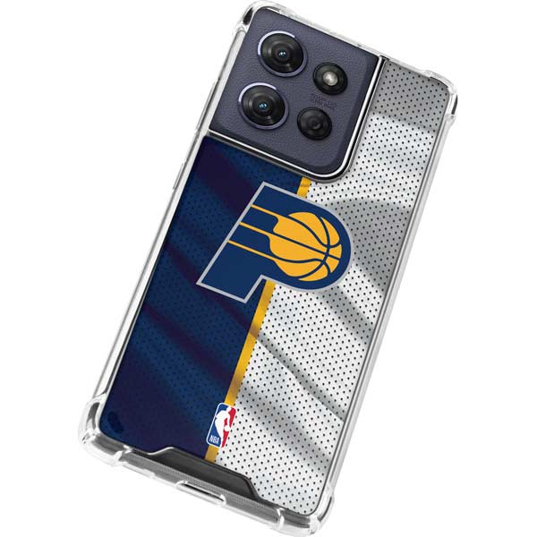 NBA Indiana Pacers Away Jersey Moto G 5G (2025) Clear Case