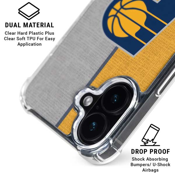 NBA Indiana Pacers Canvas iPhone 17 MagSafe Case