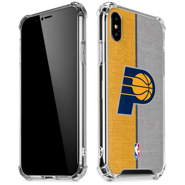 NBA Indiana Pacers Canvas iPhone X/XS Clear Case