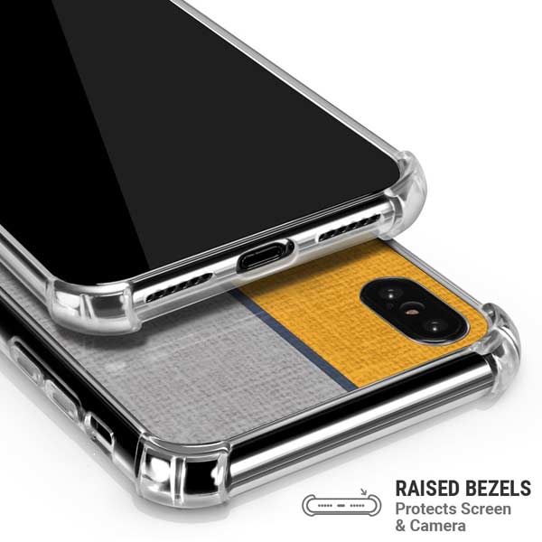 NBA Indiana Pacers Canvas iPhone X/XS Clear Case