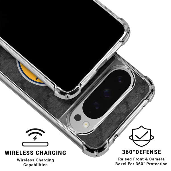 NBA Indiana Pacers Dark Rust Google Pixel 10 Pro Clear Case
