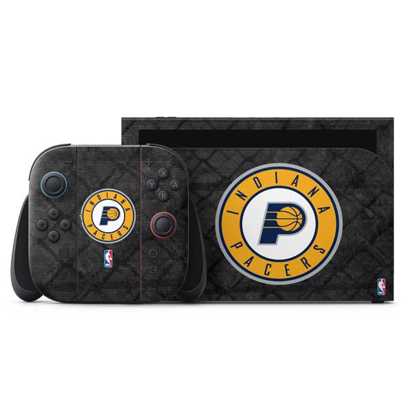 NBA Indiana Pacers Dark Rust Nintendo Switch 2 (2025) with Joy-Con Skin