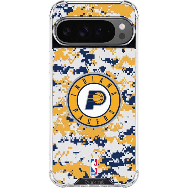 NBA Indiana Pacers Digi Camo Google Pixel 10 Pro XL Clear Case