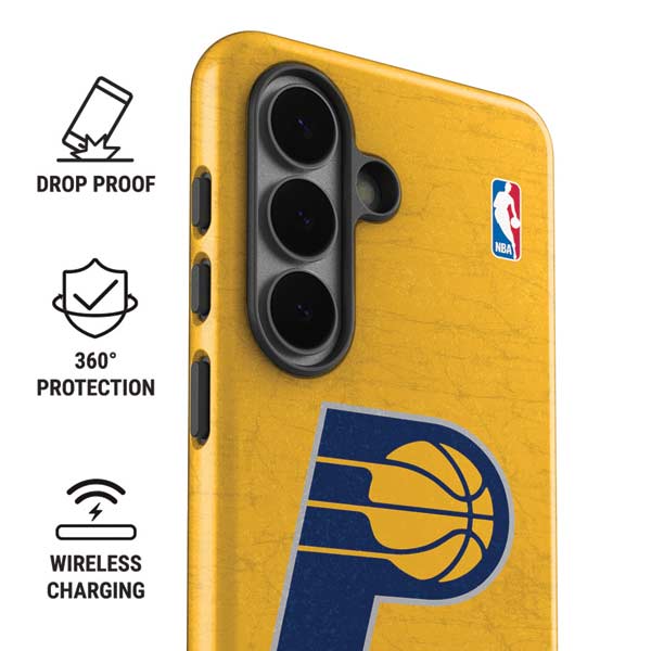 NBA Indiana Pacers Distressed Galaxy S26 Plus Impact Case