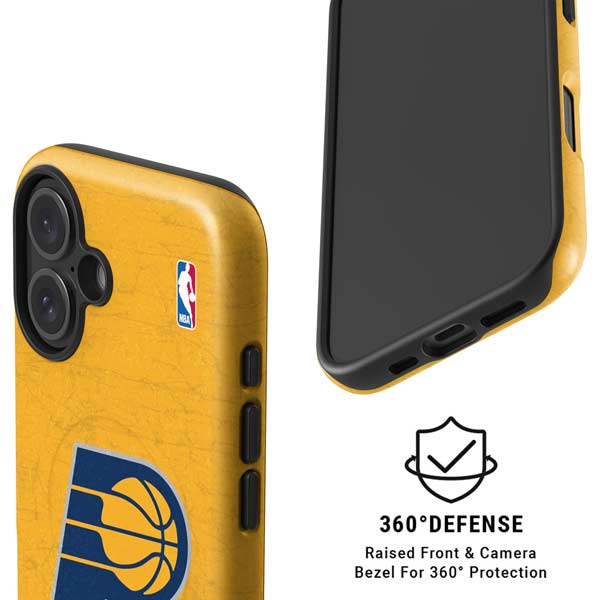 NBA Indiana Pacers Distressed iPhone 16 Plus Magsafe Impact Case