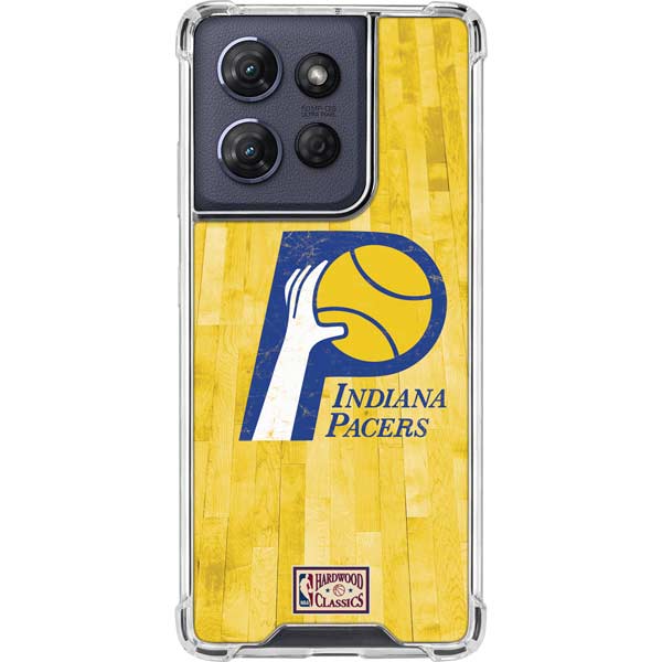 NBA Indiana Pacers Hardwood Classics Moto G 5G (2025) Clear Case