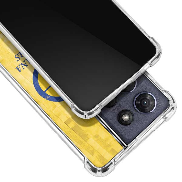 NBA Indiana Pacers Hardwood Classics Moto G 5G (2025) Clear Case