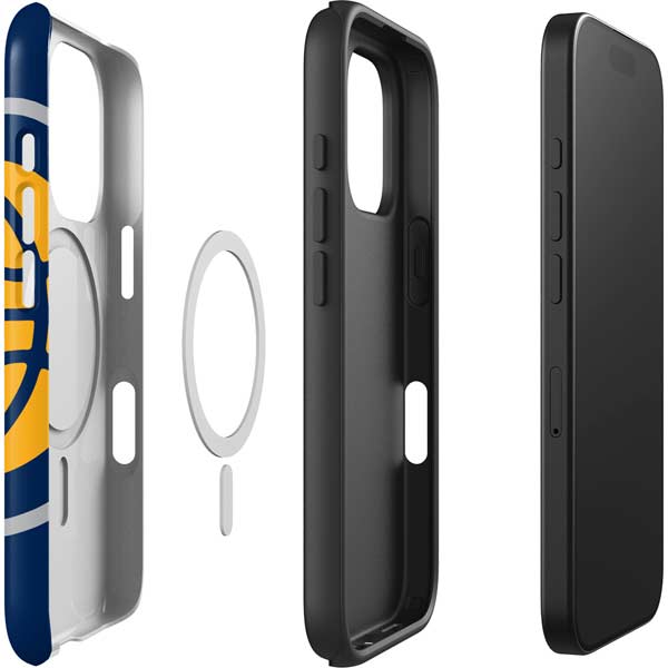 NBA Indiana Pacers Large Logo iPhone 16 Pro Magsafe Impact Case