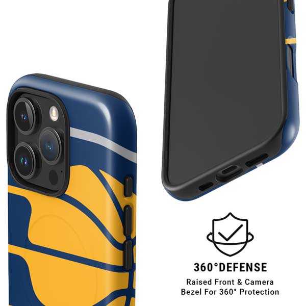 NBA Indiana Pacers Large Logo iPhone 16 Pro Magsafe Impact Case