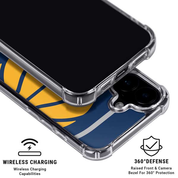 NBA Indiana Pacers Large Logo iPhone 17 MagSafe Case