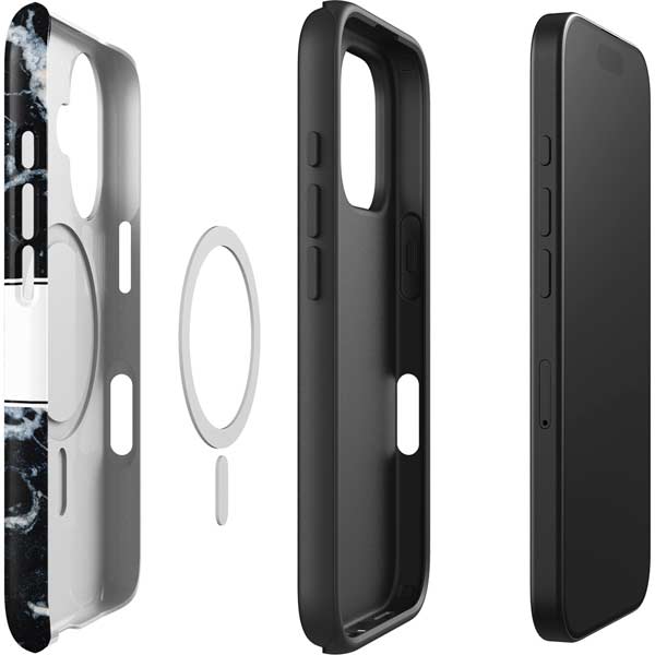 NBA Indiana Pacers Marble iPhone 16 Magsafe Impact Case