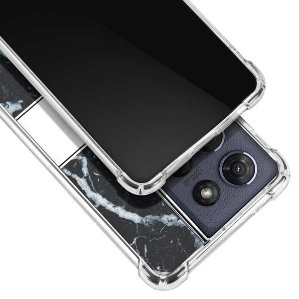 NBA Indiana Pacers Marble Moto G Power 5G (2025) Clear Case