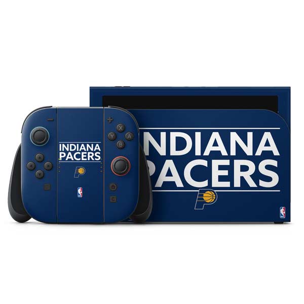 NBA Indiana Pacers Standard - Blue Nintendo Switch 2 (2025) with Joy-Con Skin